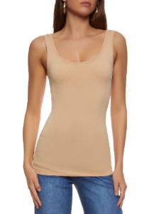 Seamless Scoop Neck Tank Top sold by Rainbow