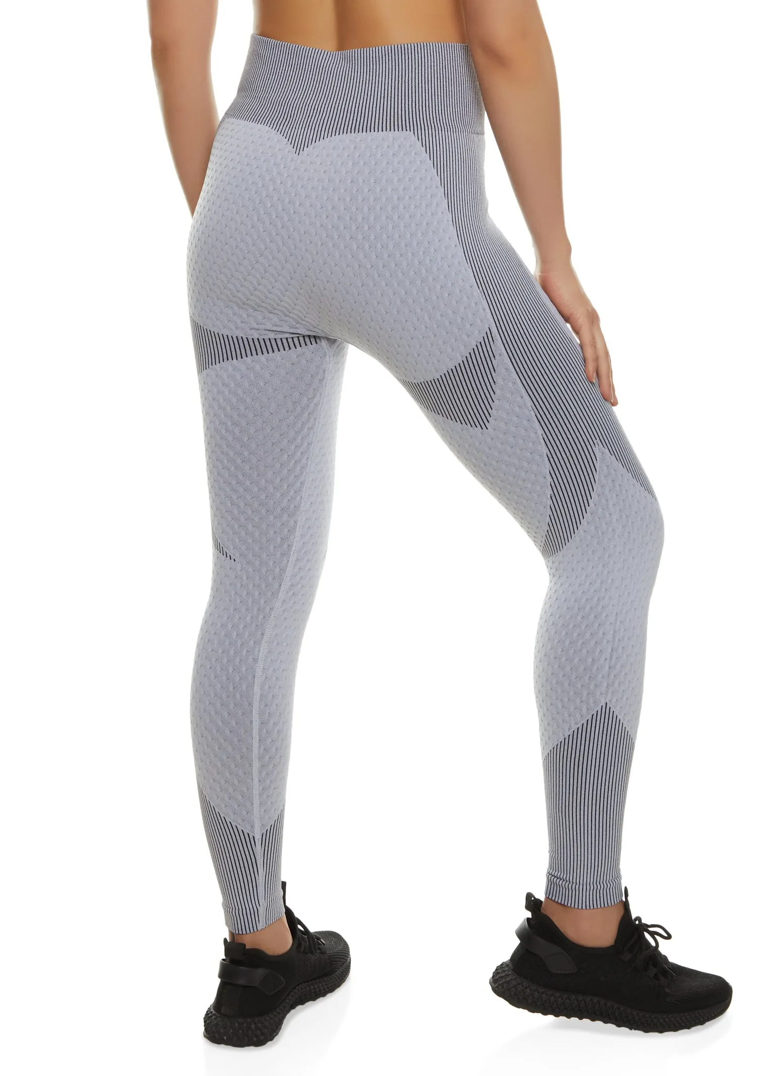 Daisy Seamless Textured Knit Leggings sold by Rainbow product image thumbnail 2