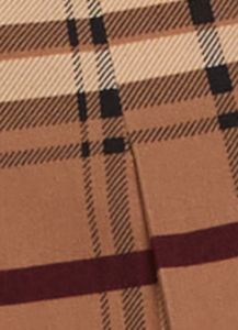 Plaid Belted Front Pleated Mini Skirt sold by Rainbow
