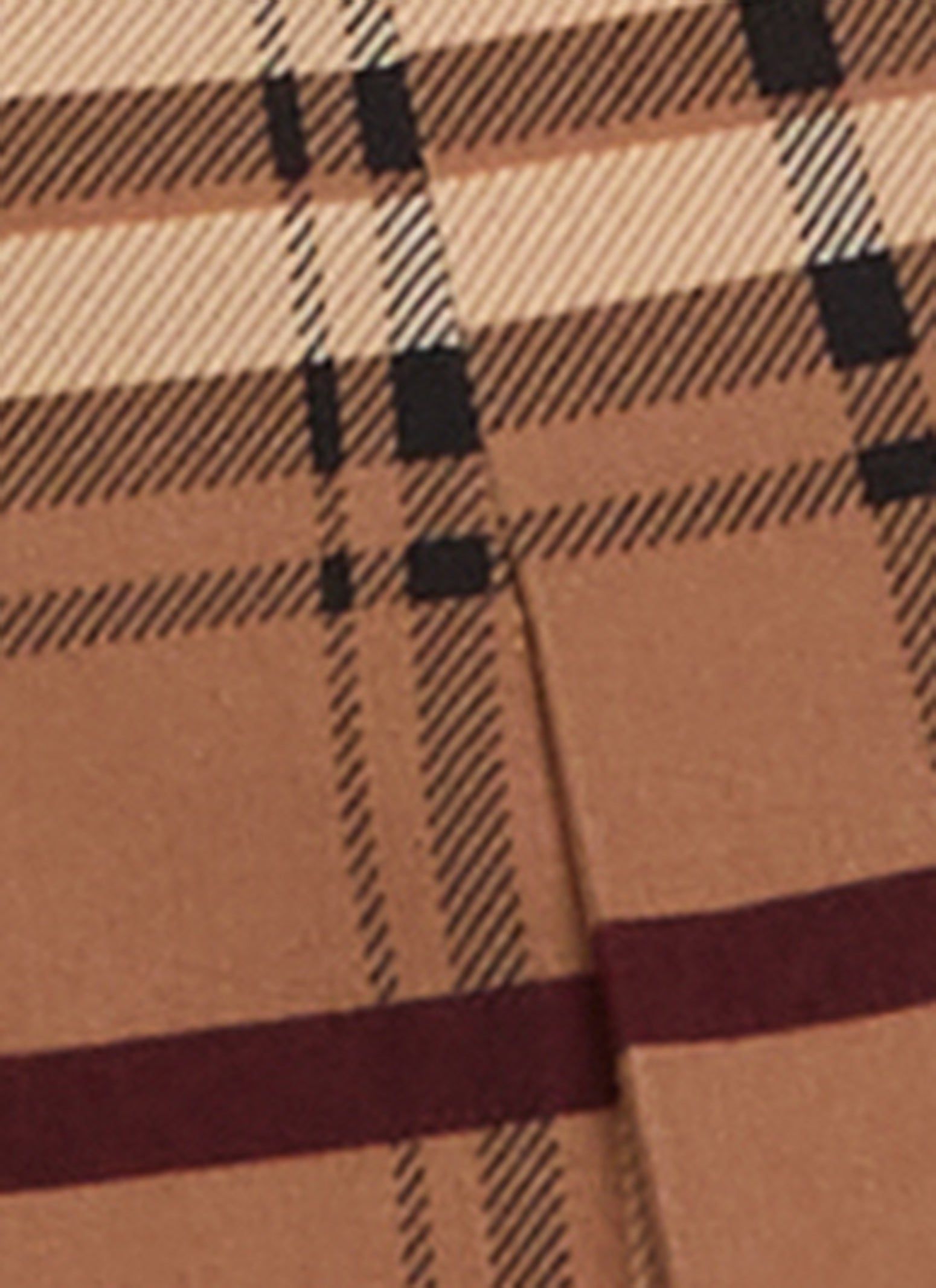 Plaid Belted Front Pleated Mini Skirt sold by Rainbow product image thumbnail 3