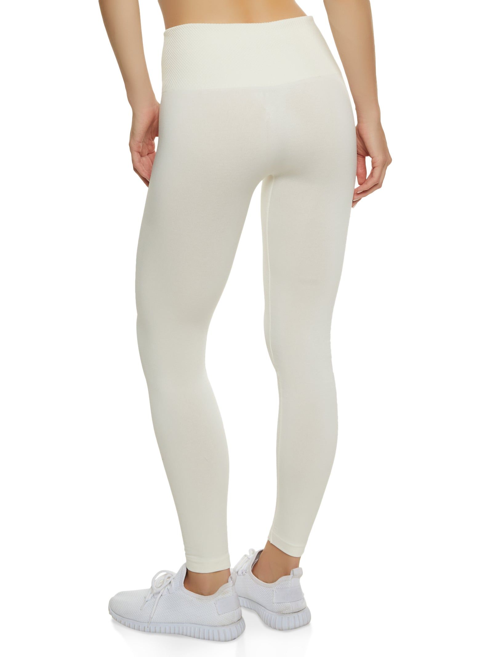 Textured Waistband High Waist Leggings sold by Rainbow product image thumbnail 2