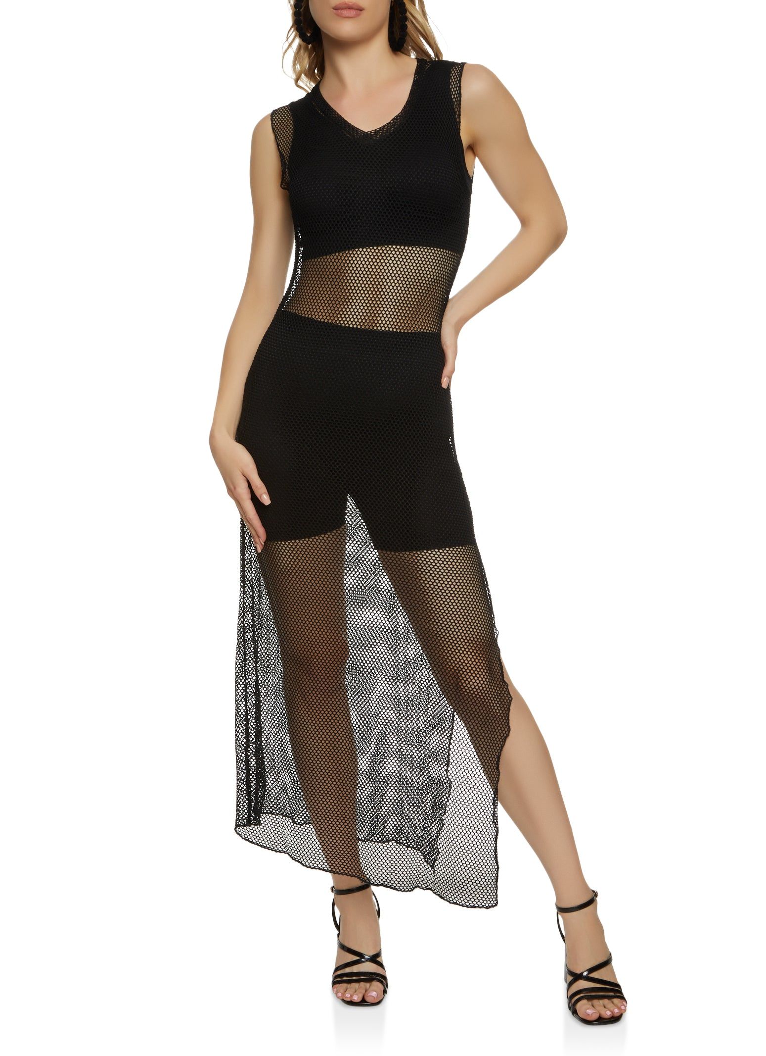 Fishnet Tank Dress sold by Rainbow product image thumbnail 2