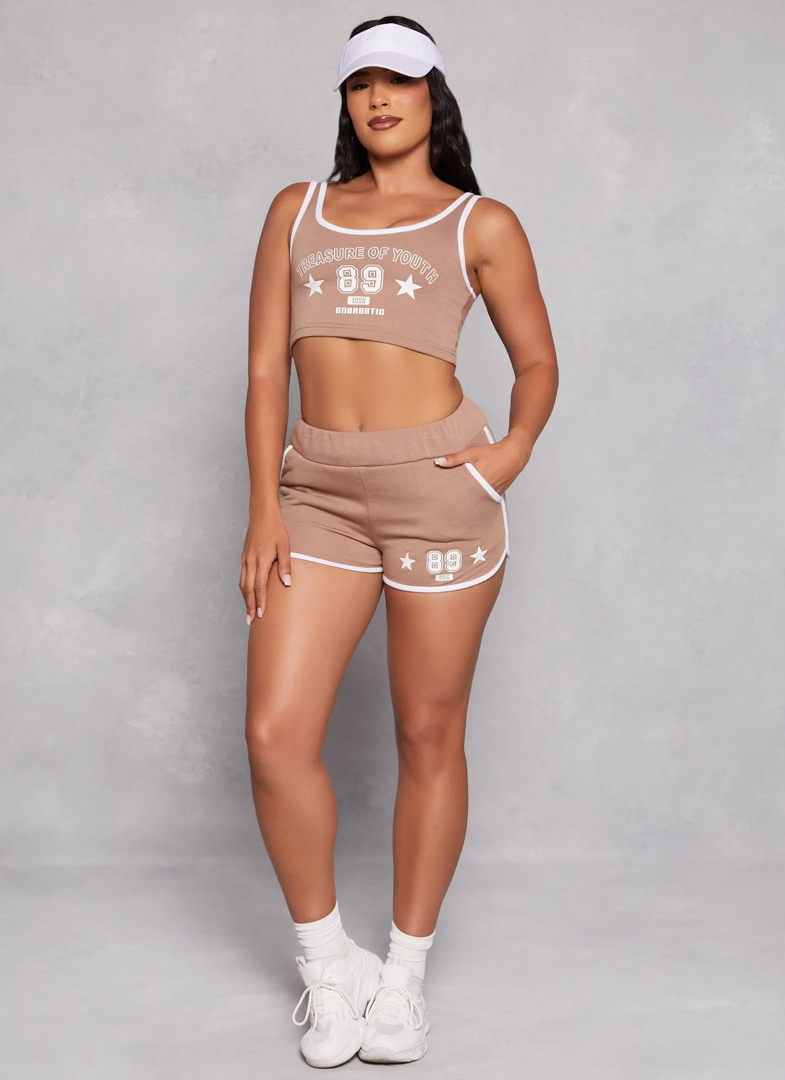 Treasure Of Youth 89 Graphic Crop Top sold by Rainbow product image thumbnail 2