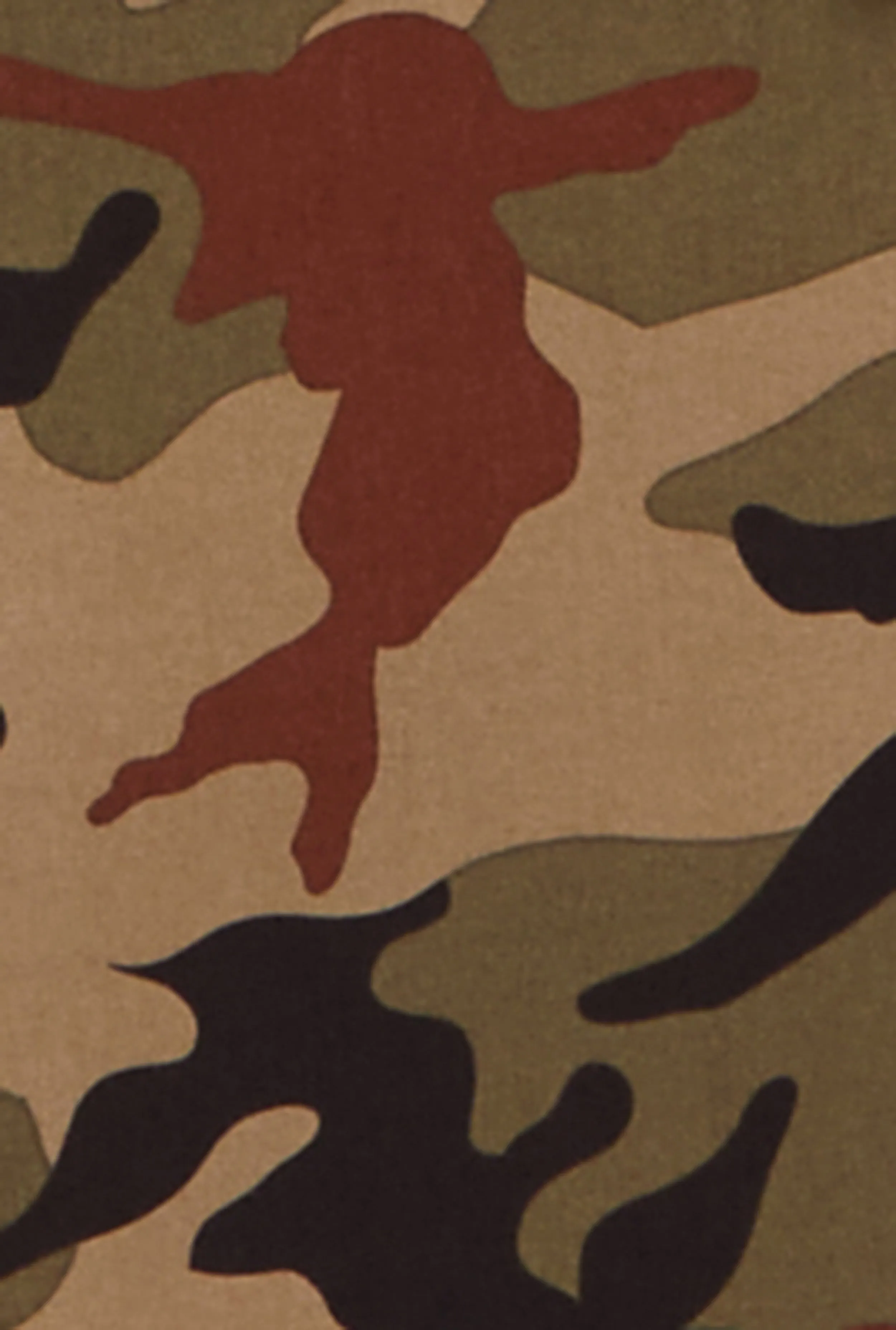 Plus Size Camo Tie Front Maxi Cargo Skirt sold by Rainbow product image thumbnail 4