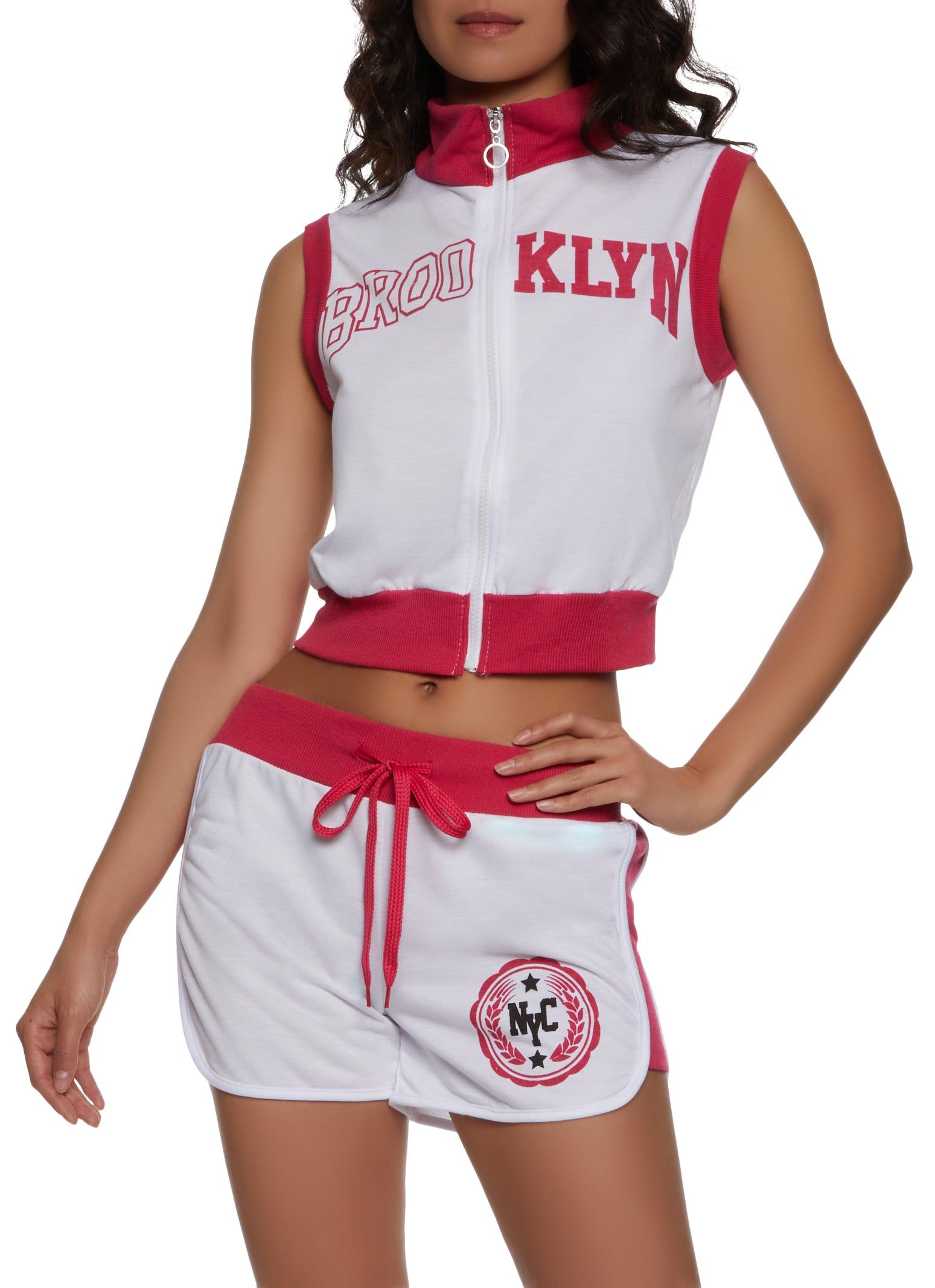 Sleeveless Brooklyn Graphic Sweatshirt sold by Rainbow product image thumbnail 2
