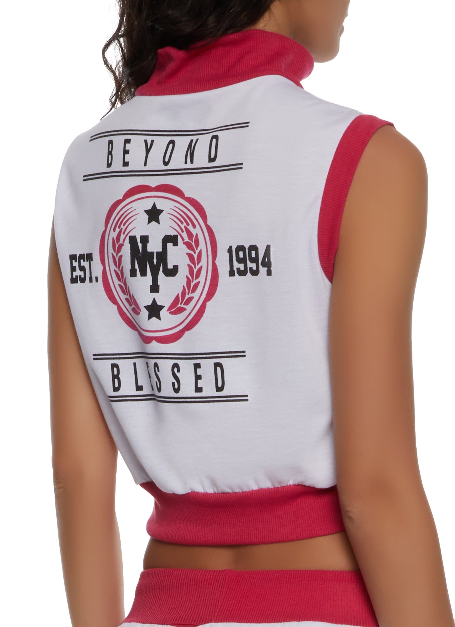 Sleeveless Brooklyn Graphic Sweatshirt sold by Rainbow product image thumbnail 3