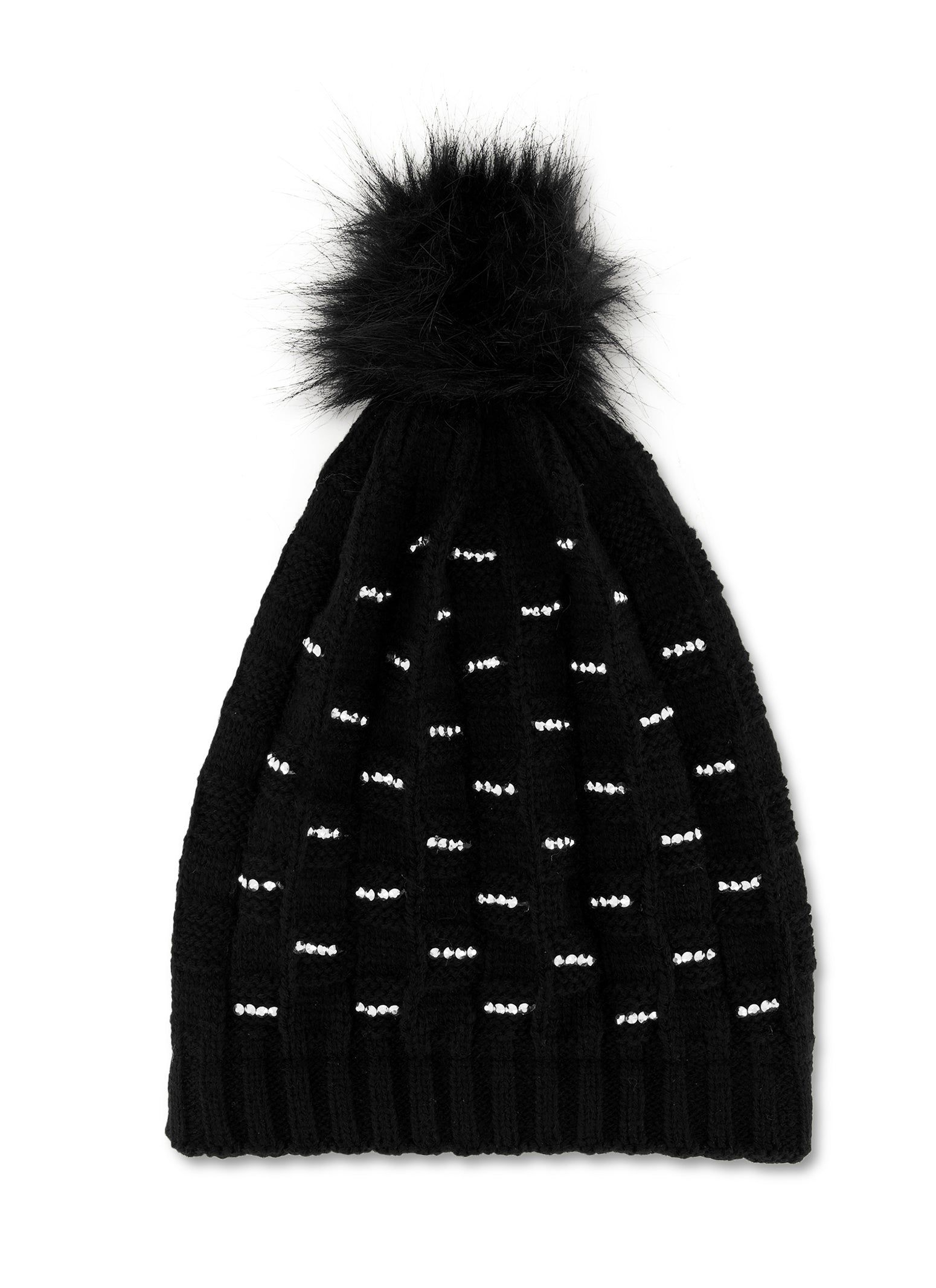 Studded Pom Pom Beanie sold by Rainbow product image thumbnail 2
