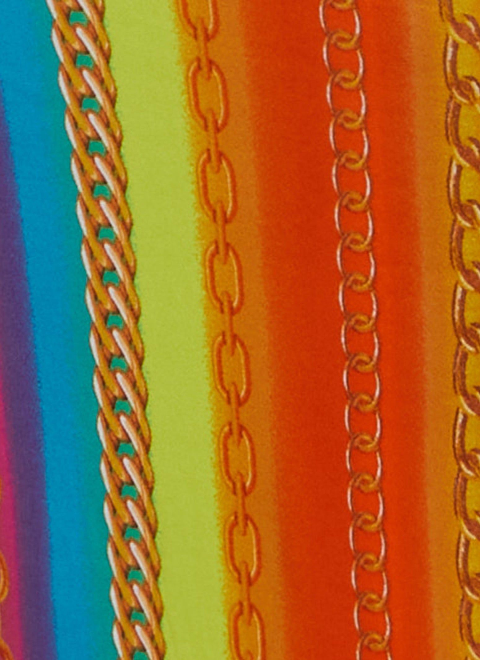 Rainbow Chain Print Maxi Dress sold by Rainbow product image thumbnail 4