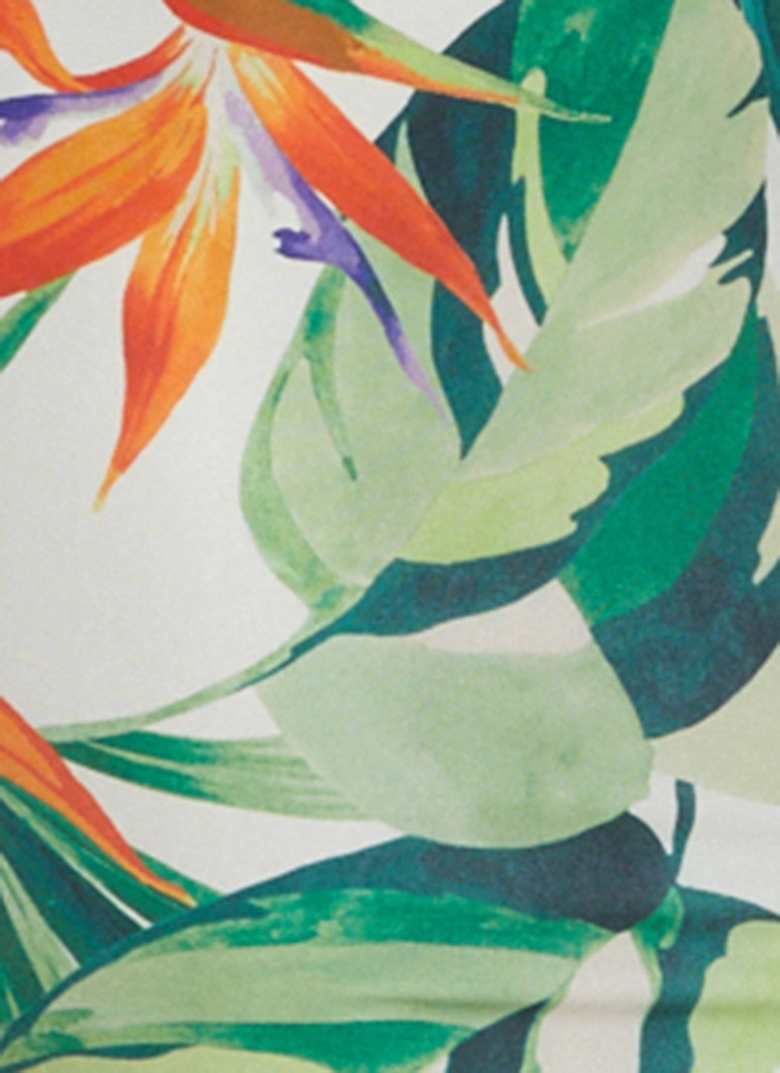 Tropical Print Lace Up Back Maxi Dress sold by Rainbow product image thumbnail 4