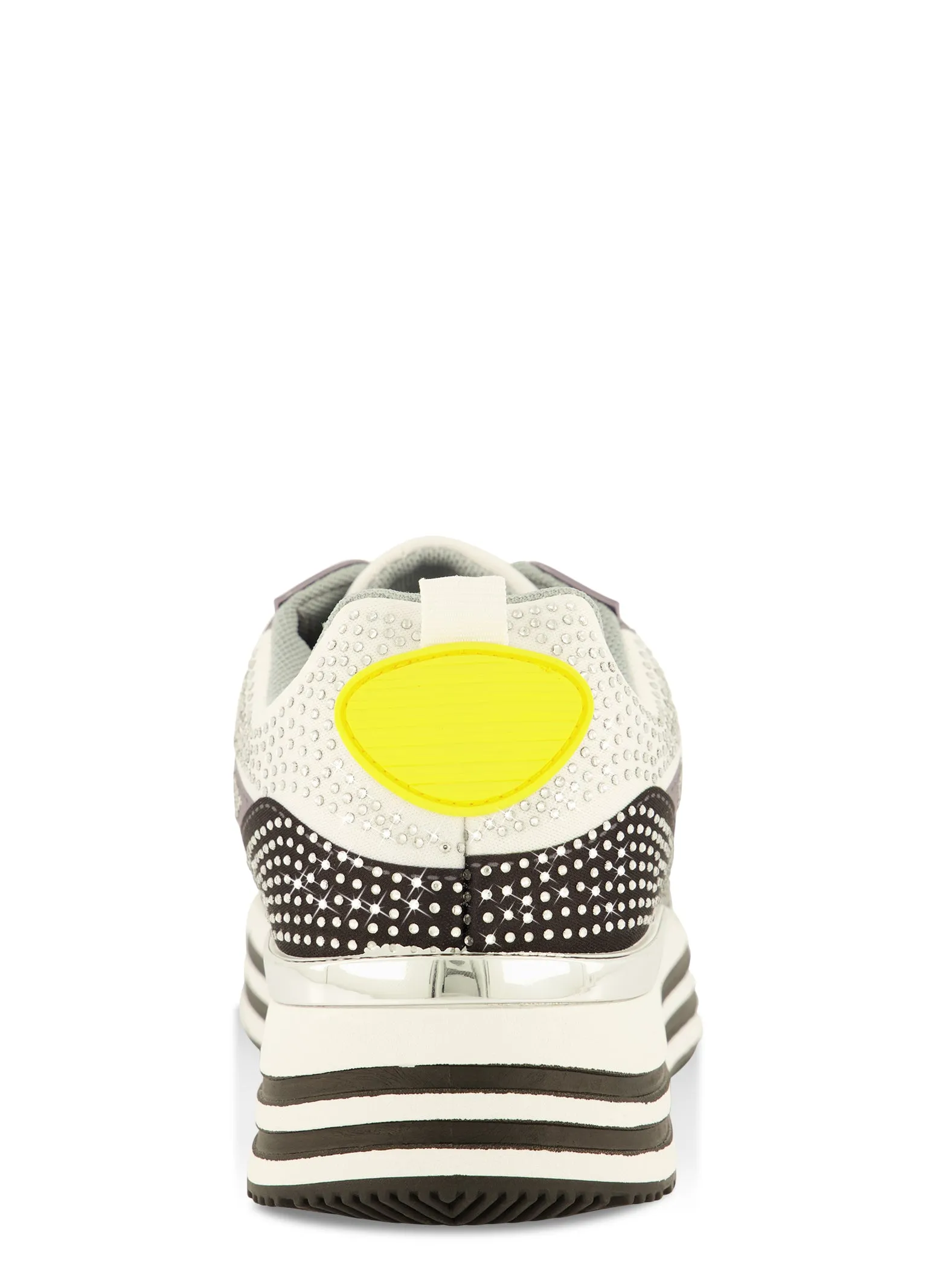 Rhinestone Color Block Platform Sneakers sold by Rainbow product image thumbnail 3