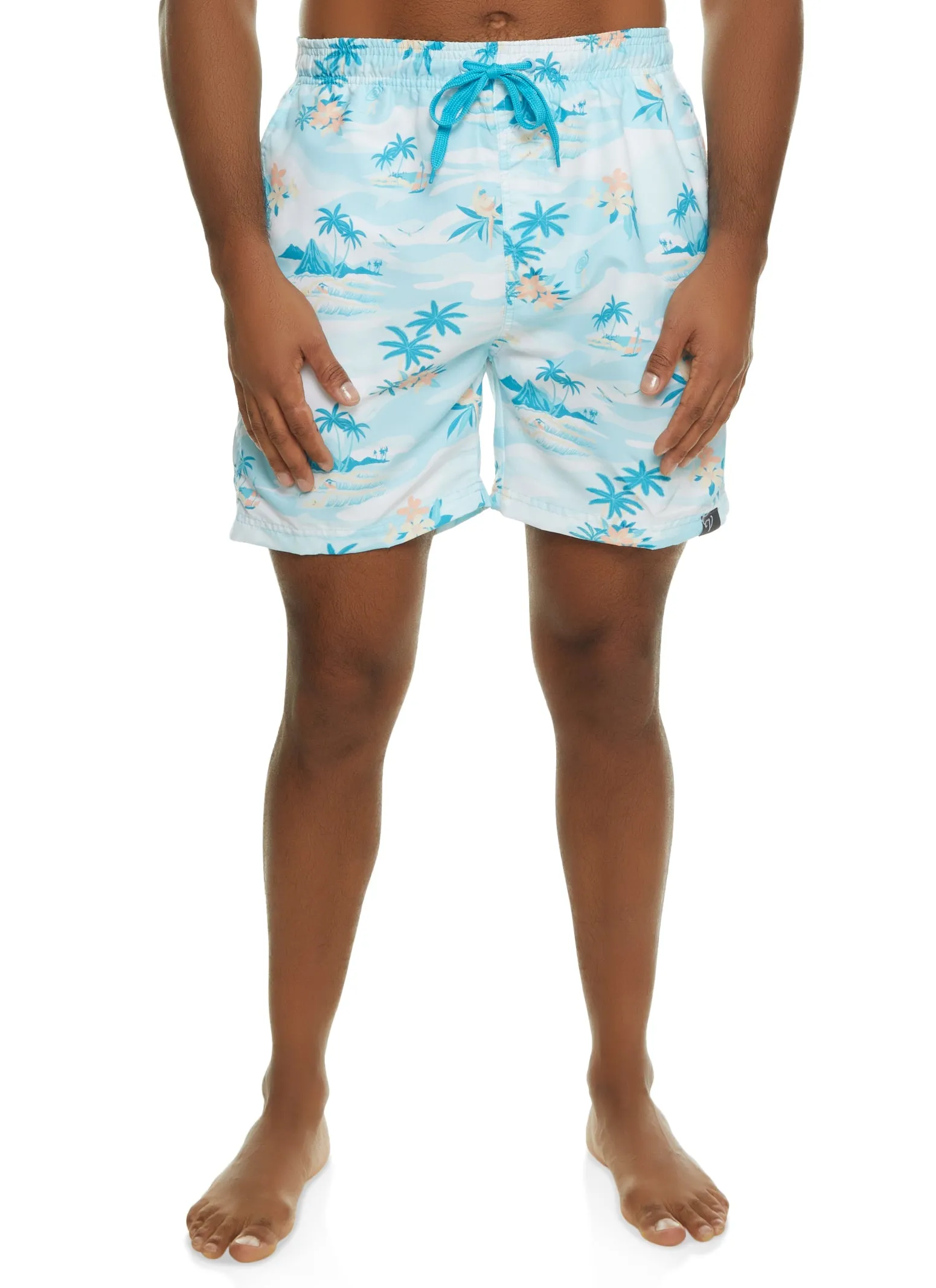 Mens Patterned Swim Trunks sold by Rainbow