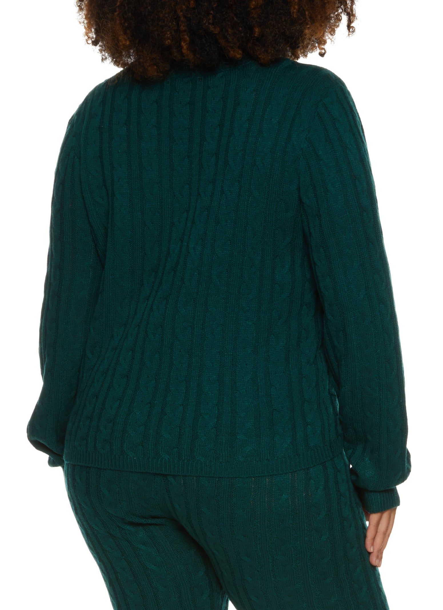 Plus Size Cable Knit Sweater sold by Rainbow product image thumbnail 3