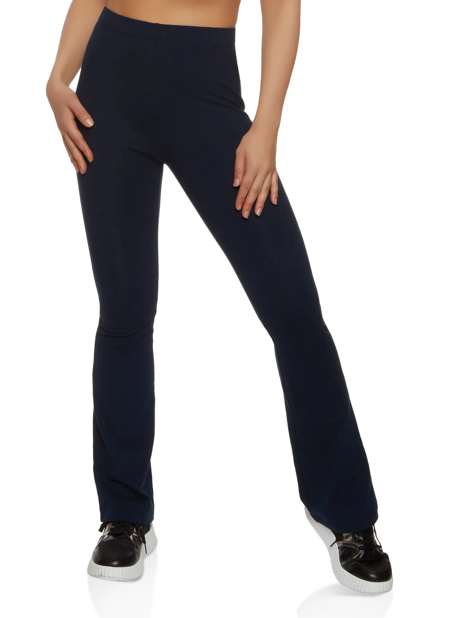 High Waist Flare Yoga Pants sold by Rainbow