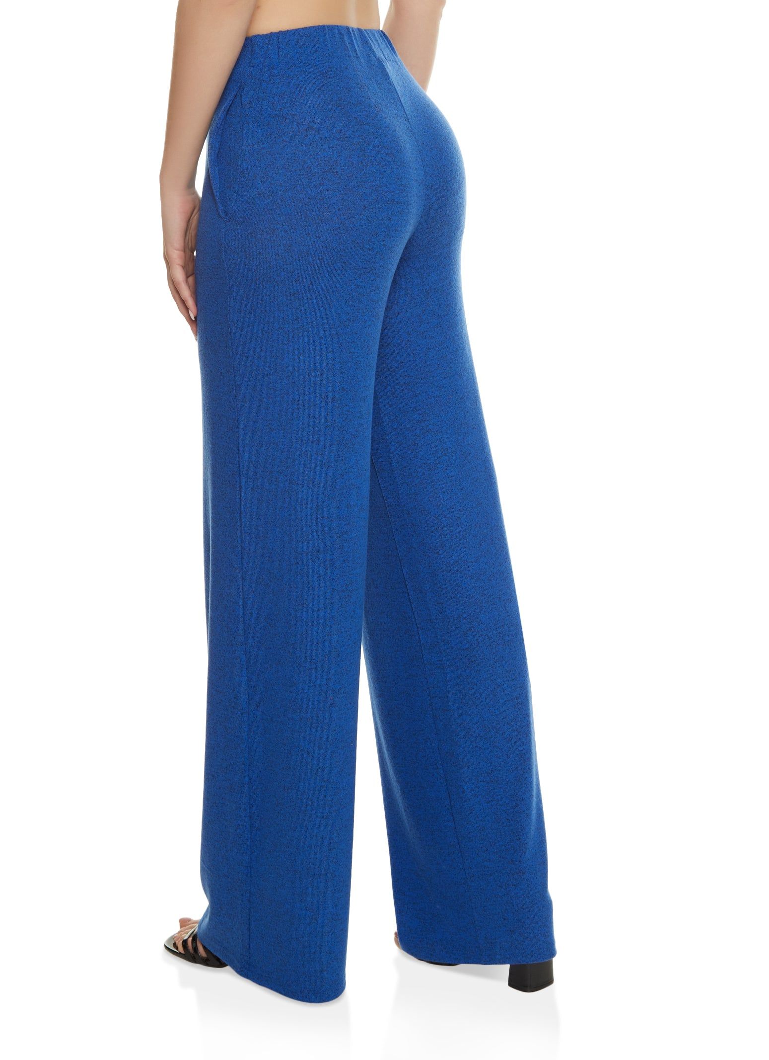 Brushed Knit High Waist Wide Leg Pants sold by Rainbow product image thumbnail 2