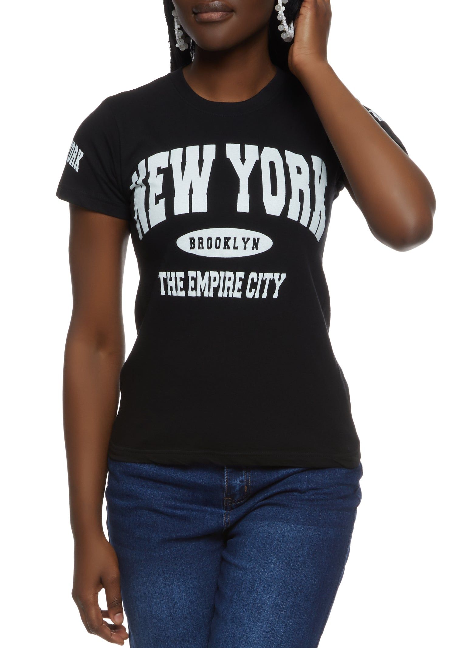 Brooklyn New York The Empire City Tee sold by Rainbow