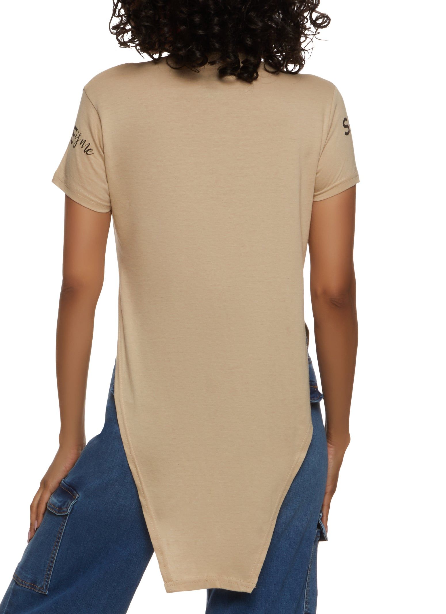 Short Sleeve She Is Me Tunic Graphic Tee sold by Rainbow product image thumbnail 2