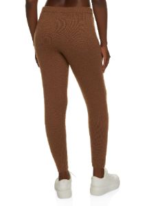 Brushed Knit High Waist Joggers sold by Rainbow