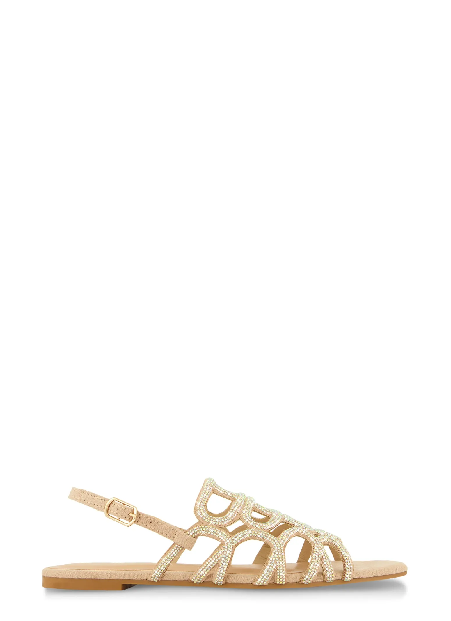 Caging Rhinestone Buckle Strap Sandals sold by Rainbow product image thumbnail 2