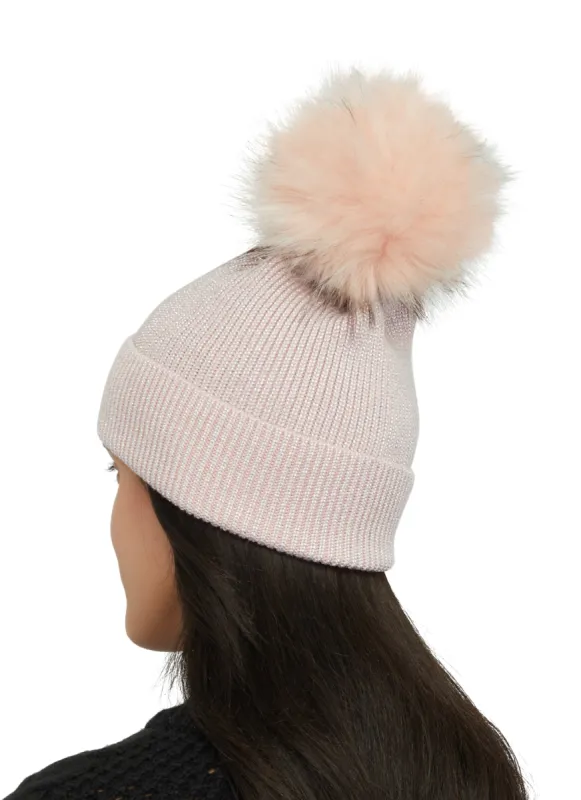 Lurex Pom Pom Beanie sold by Rainbow