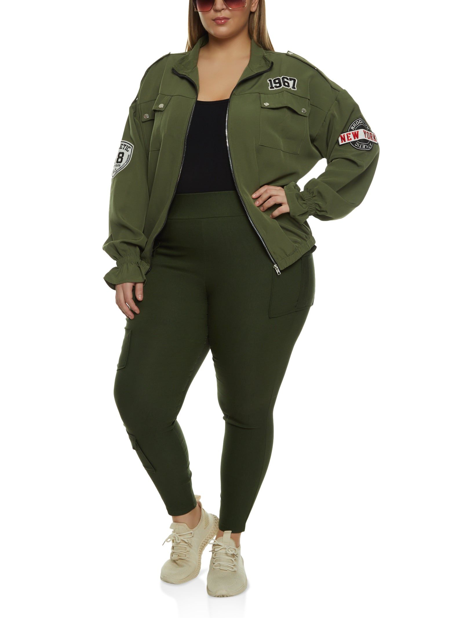 Plus Size Cargo Pull On Pants sold by Rainbow product image thumbnail 2