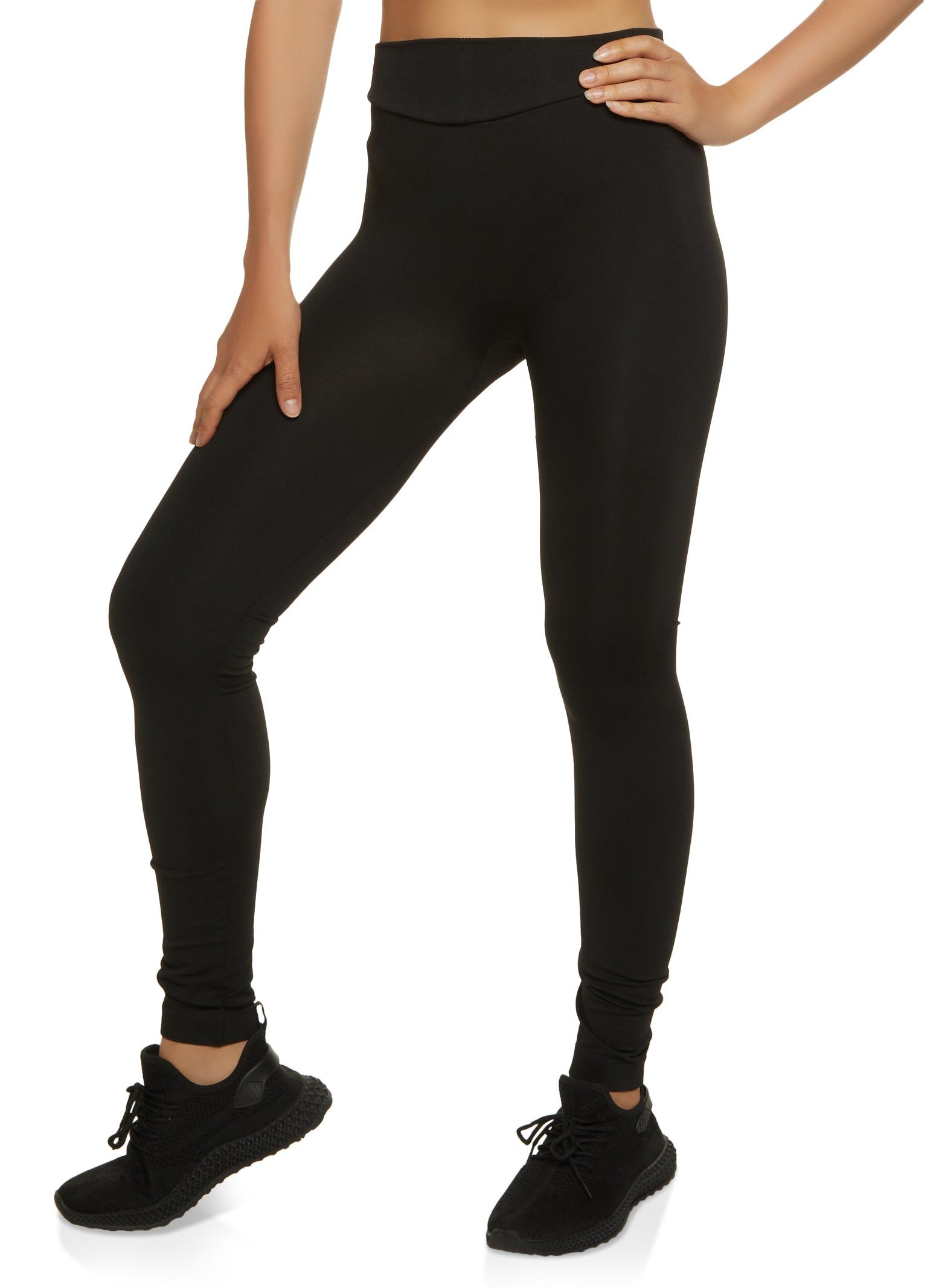 Wide Waistband High Waist Leggings sold by Rainbow product image thumbnail 2