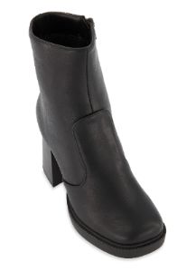 Block Heel Zip Booties sold by Rainbow