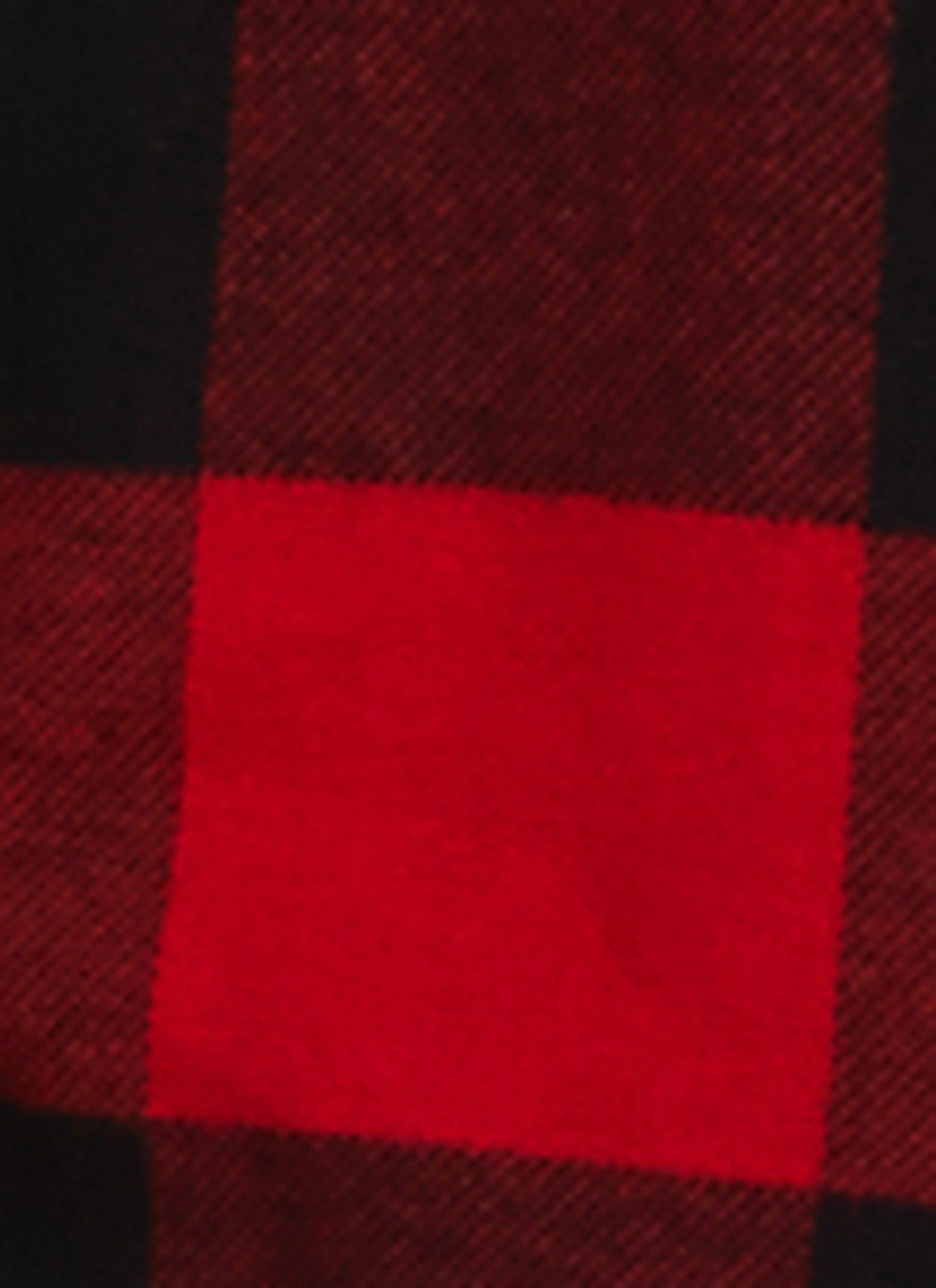 Plaid Button Front Long Sleeve Hooded Top sold by Rainbow product image thumbnail 3