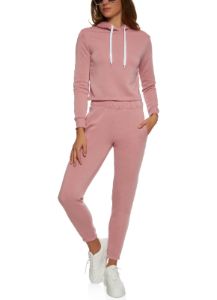 Fleece Hooded Cropped Sweatshirt sold by Rainbow