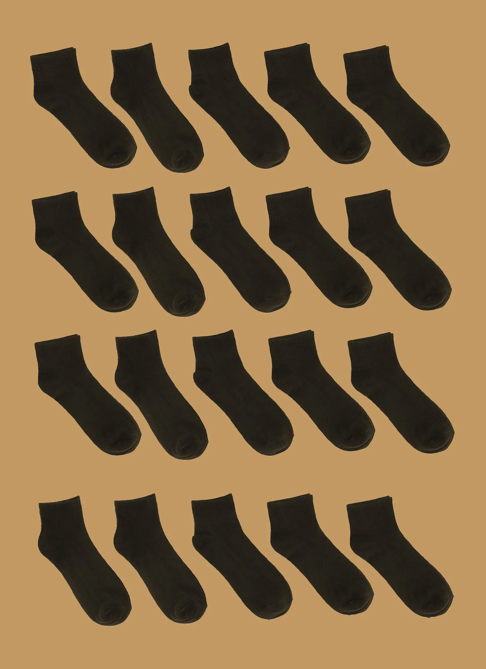 Mens K-Swiss Quarter Socks 20 Pack sold by Rainbow product image thumbnail 2