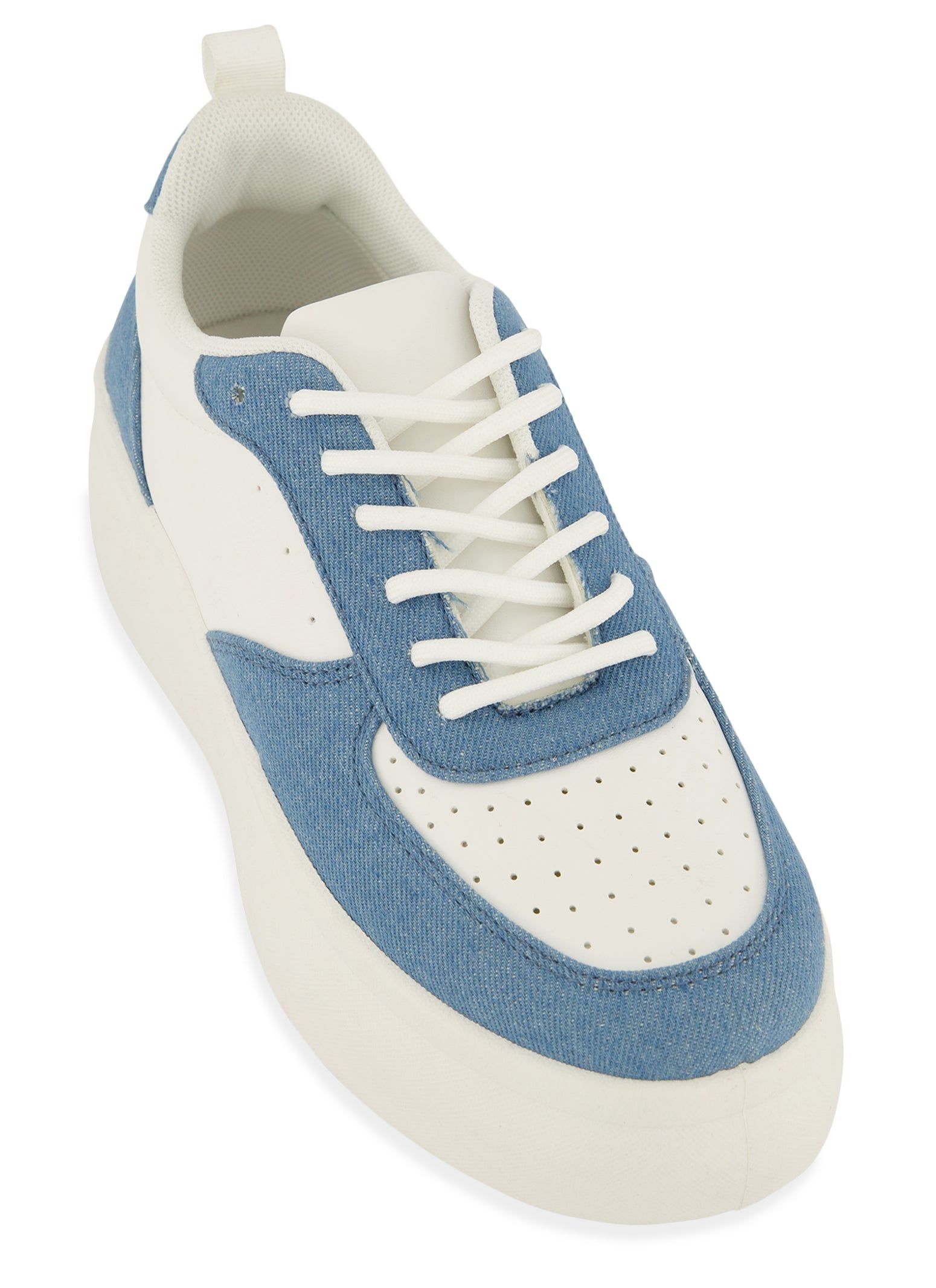 Low Platform Lace Up Sneakers sold by Rainbow