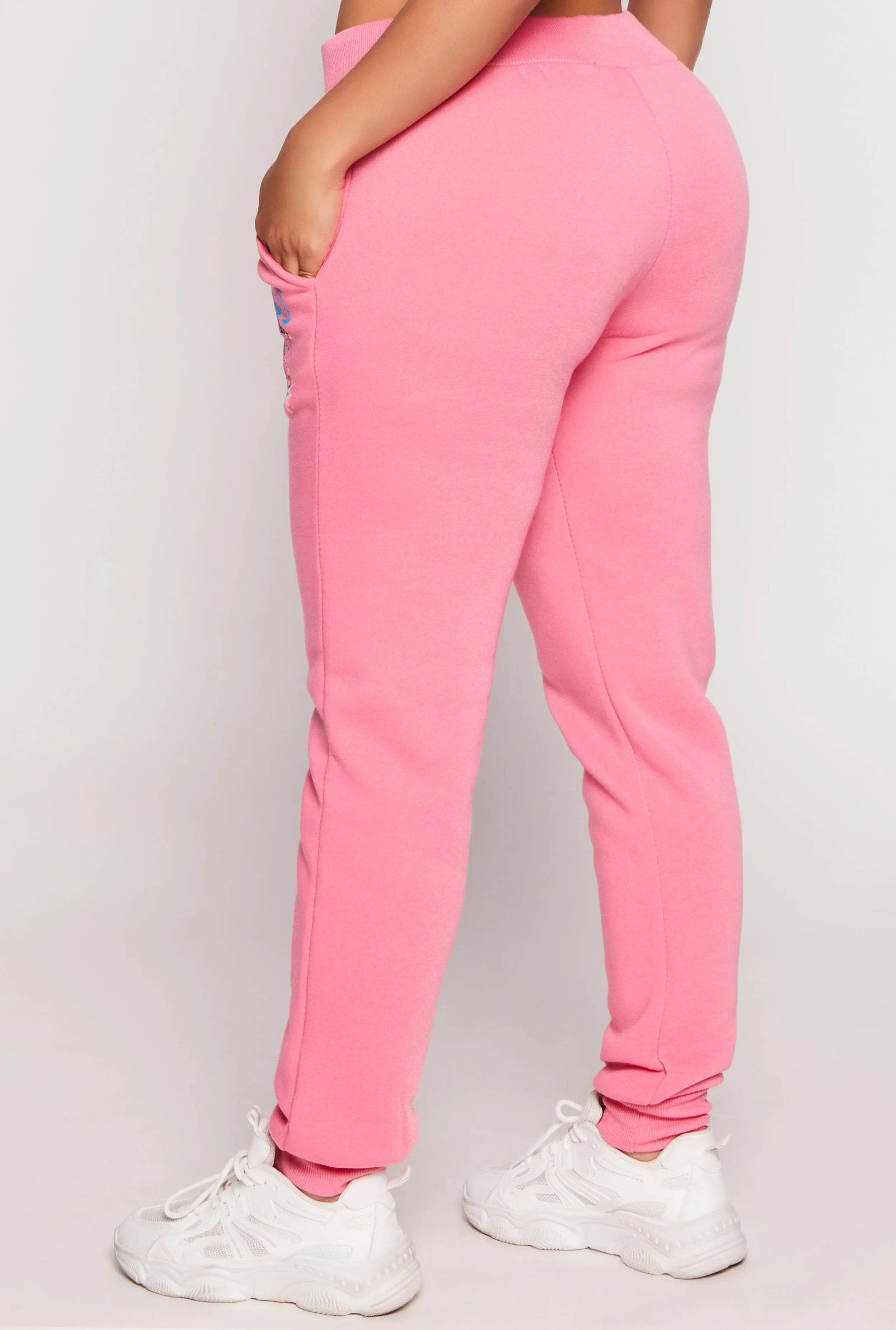 Fleece Lined Attitude Graphic Sweatpants sold by Rainbow product image thumbnail 3