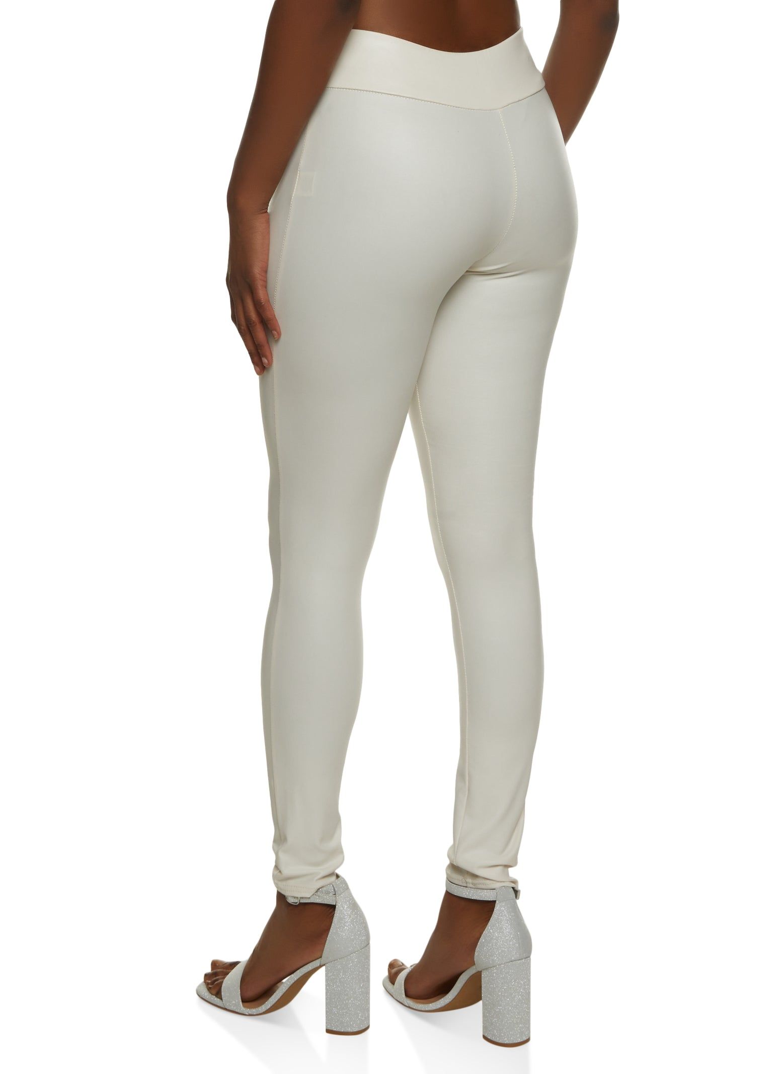 Faux Leather High Waisted Pants sold by Rainbow product image thumbnail 2