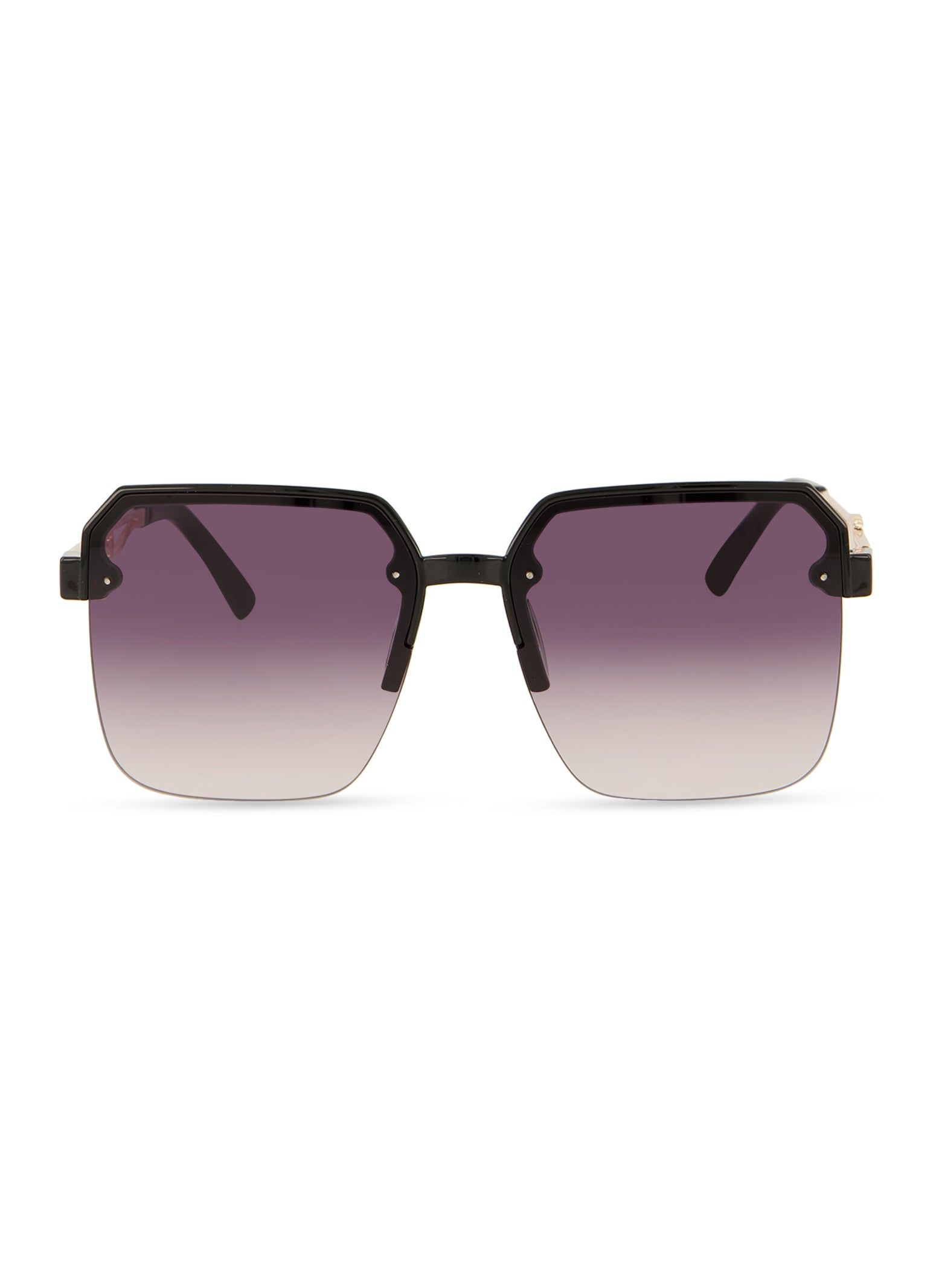 Cut Out Metallic Temple Sunglasses sold by Rainbow