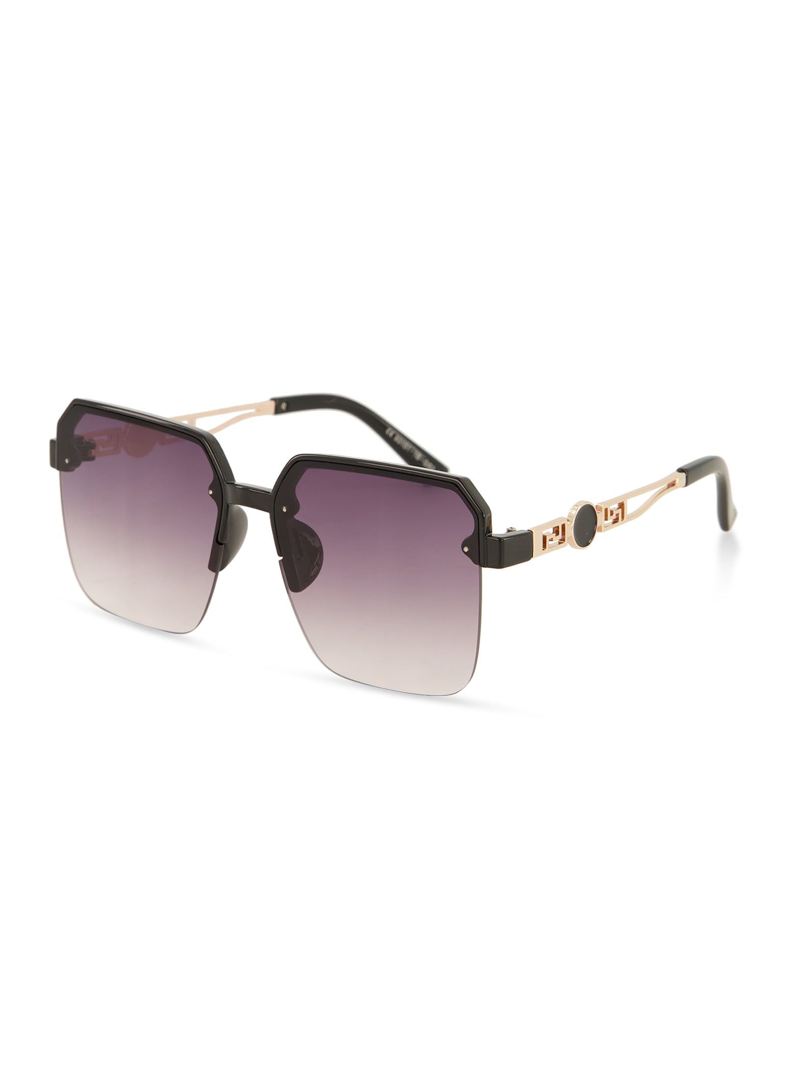 Cut Out Metallic Temple Sunglasses sold by Rainbow product image thumbnail 2