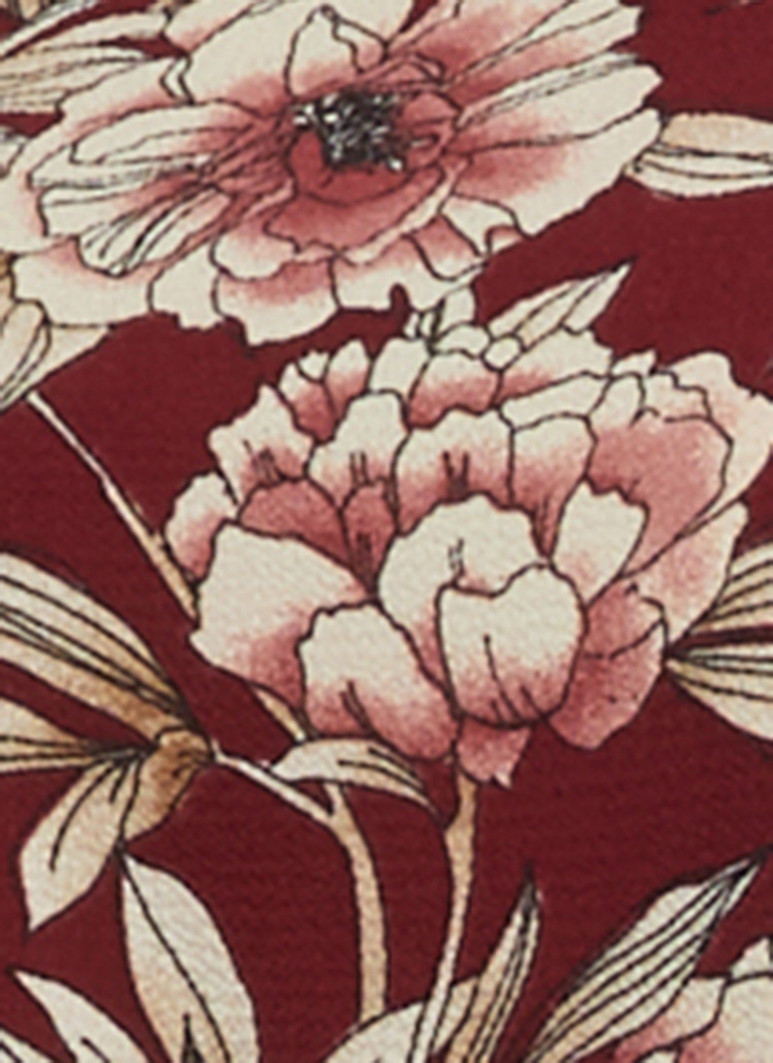 Plus Size Floral Tie Front Blouse sold by Rainbow product image thumbnail 3