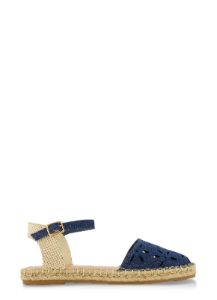 Flower Cut Out Espadrille Sandals sold by Rainbow