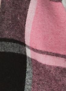 Plaid Button Front Pocket Detail Shacket sold by Rainbow