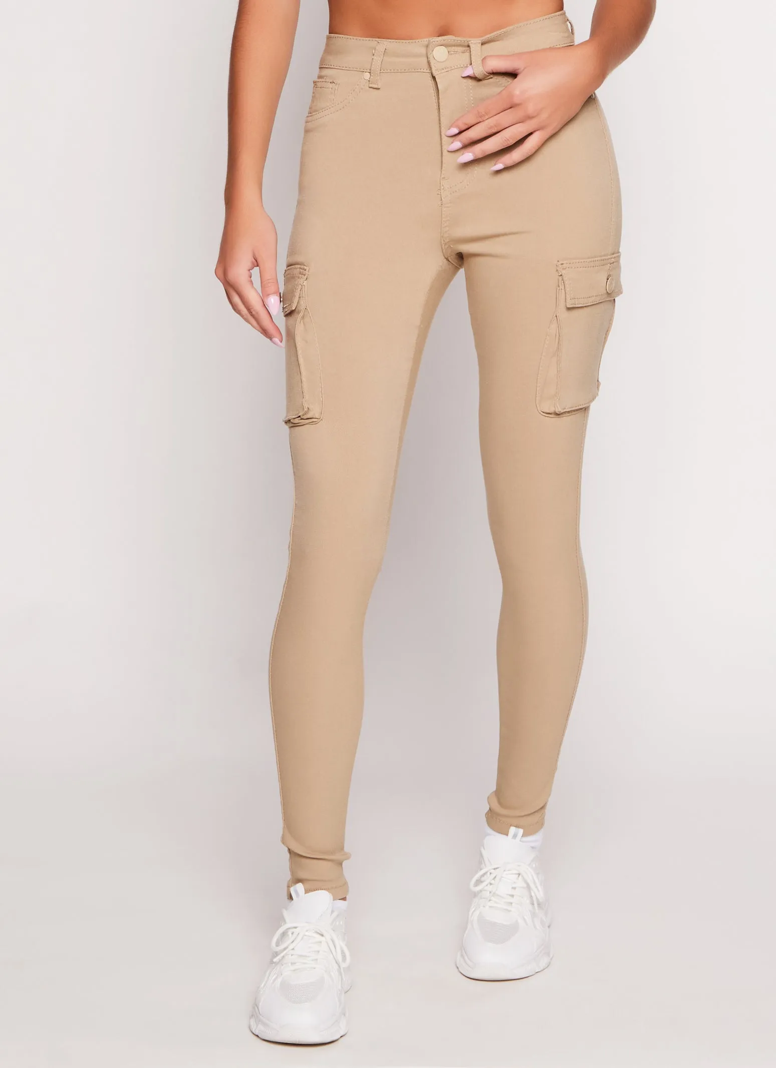 Hyper Stretch Skinny Leg Cargo Pants sold by Rainbow product image thumbnail 2