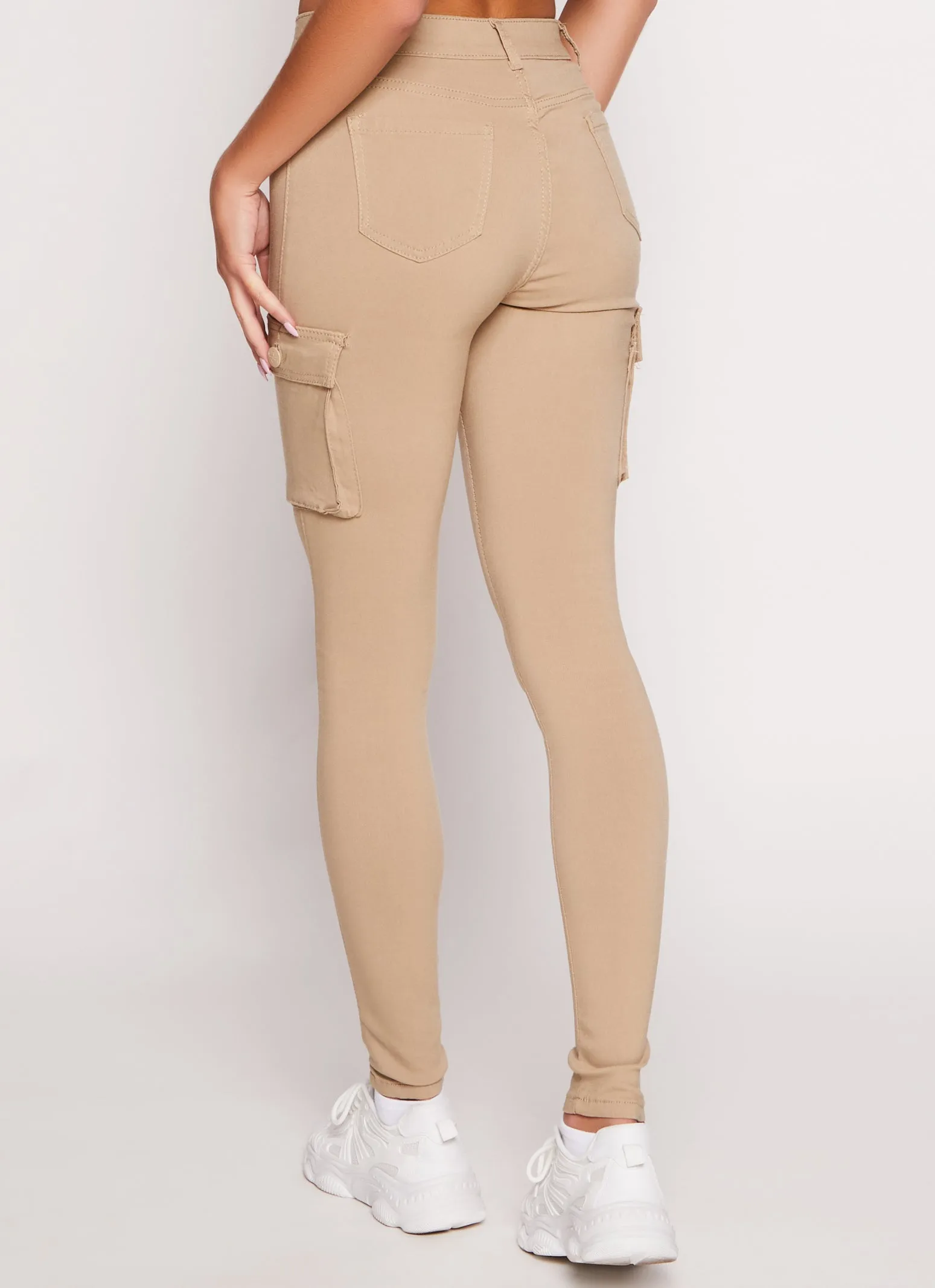 Hyper Stretch Skinny Leg Cargo Pants sold by Rainbow product image thumbnail 3
