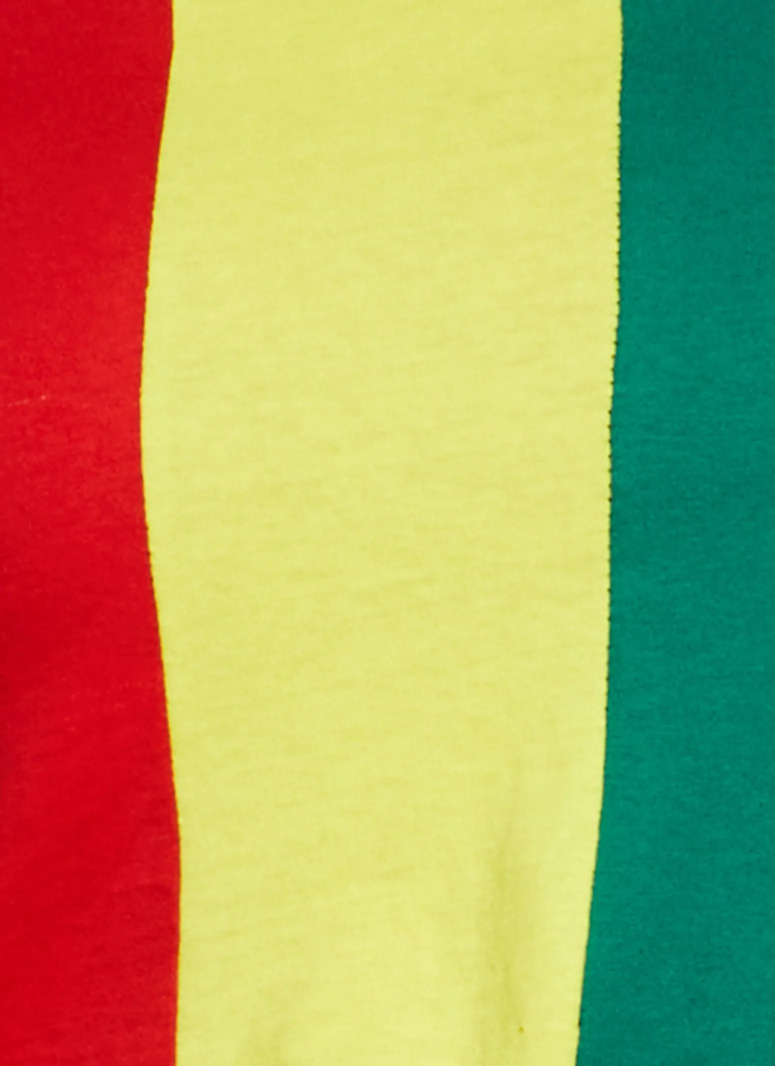 Color Blocked Knotted Fringe Tee sold by Rainbow product image thumbnail 4