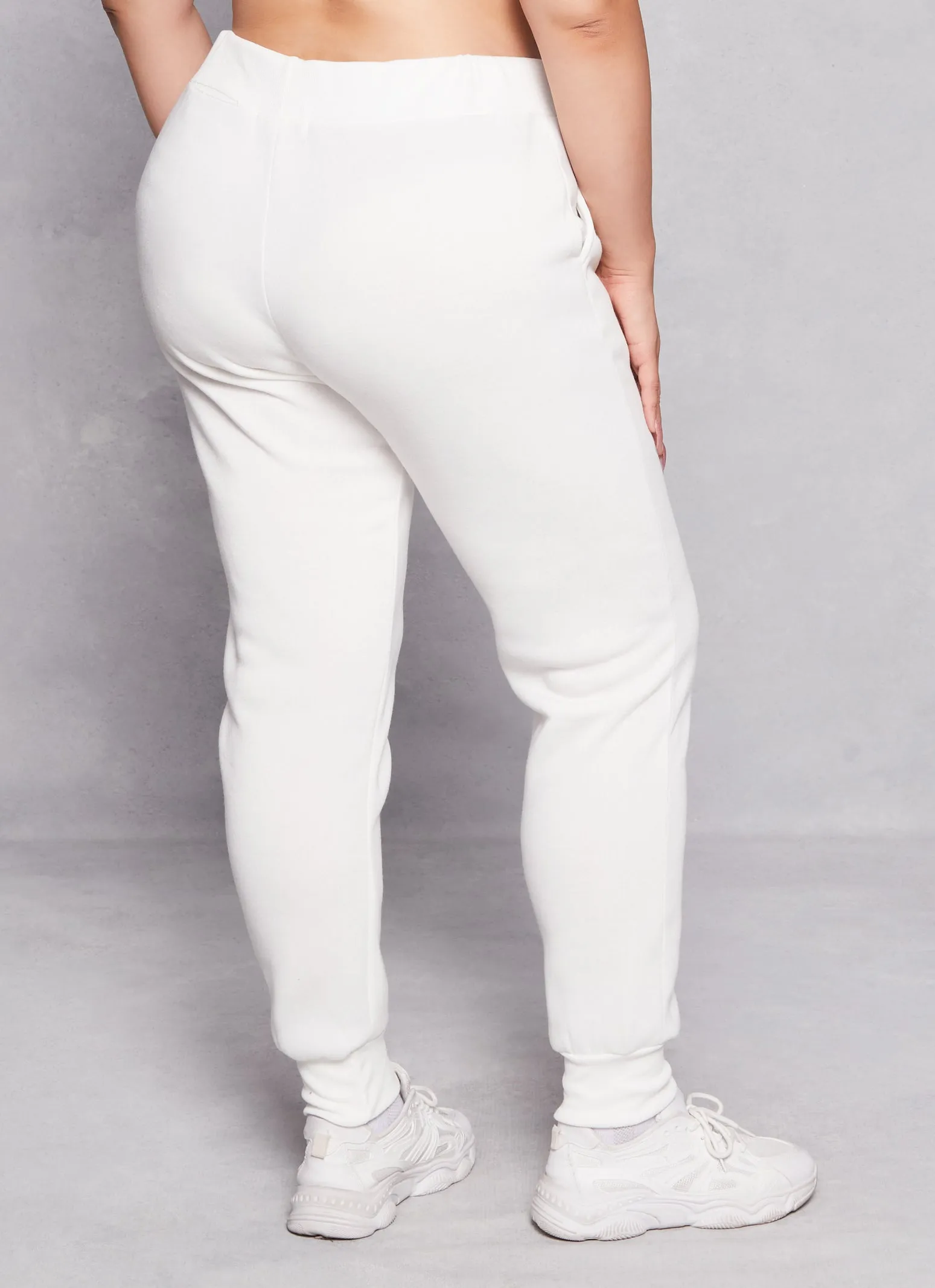 Plus Size Attitude Bear Graphic Joggers sold by Rainbow product image thumbnail 3