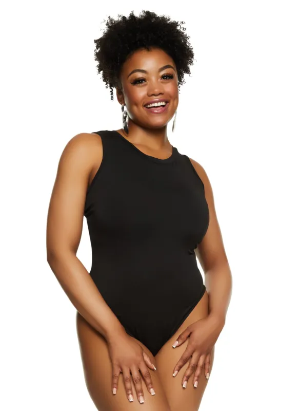 Plus Size Daisy Tank Bodysuit sold by Rainbow