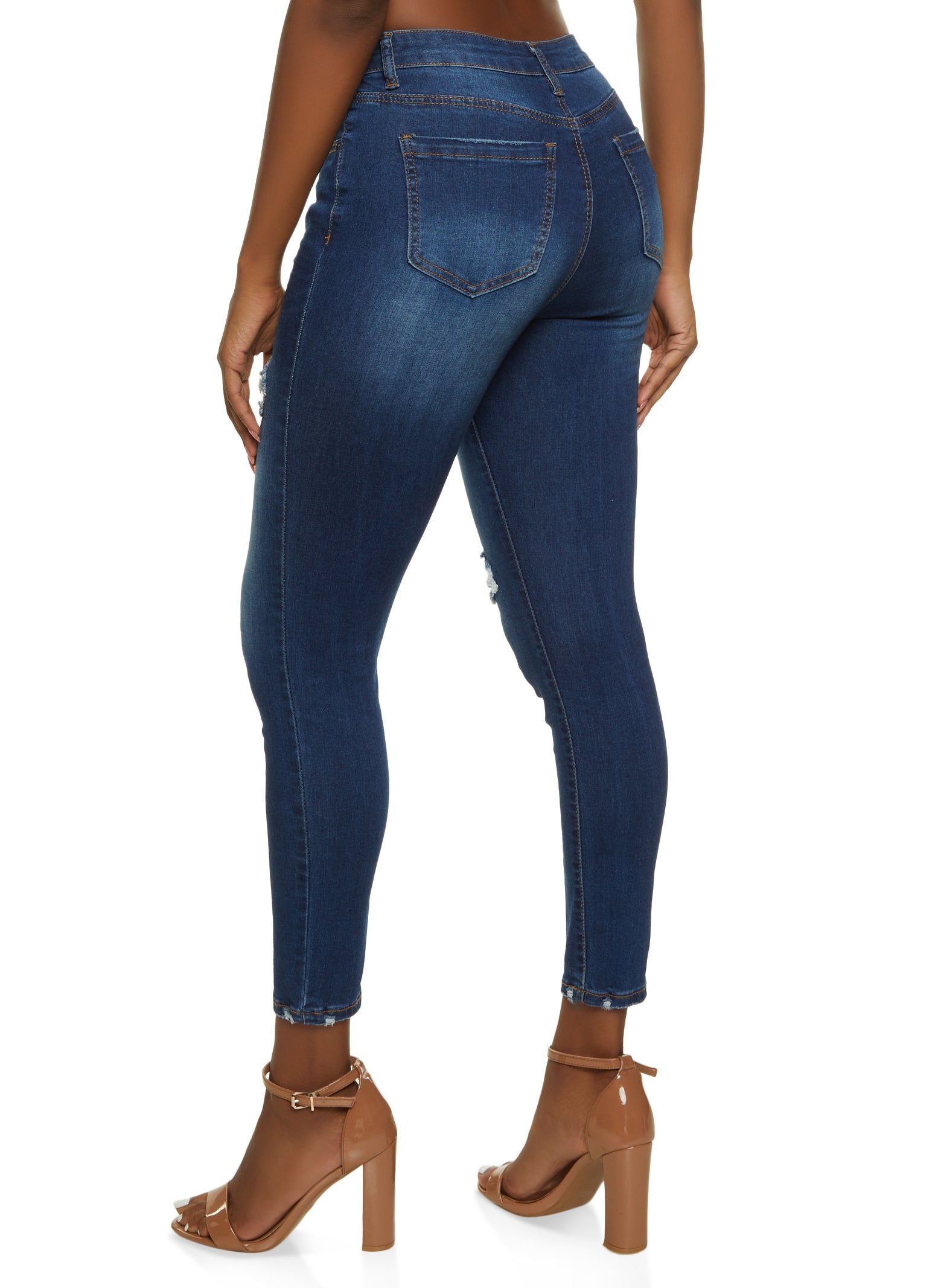 WAX Patch and Repair High Rise Skinny Jeans sold by Rainbow product image thumbnail 2