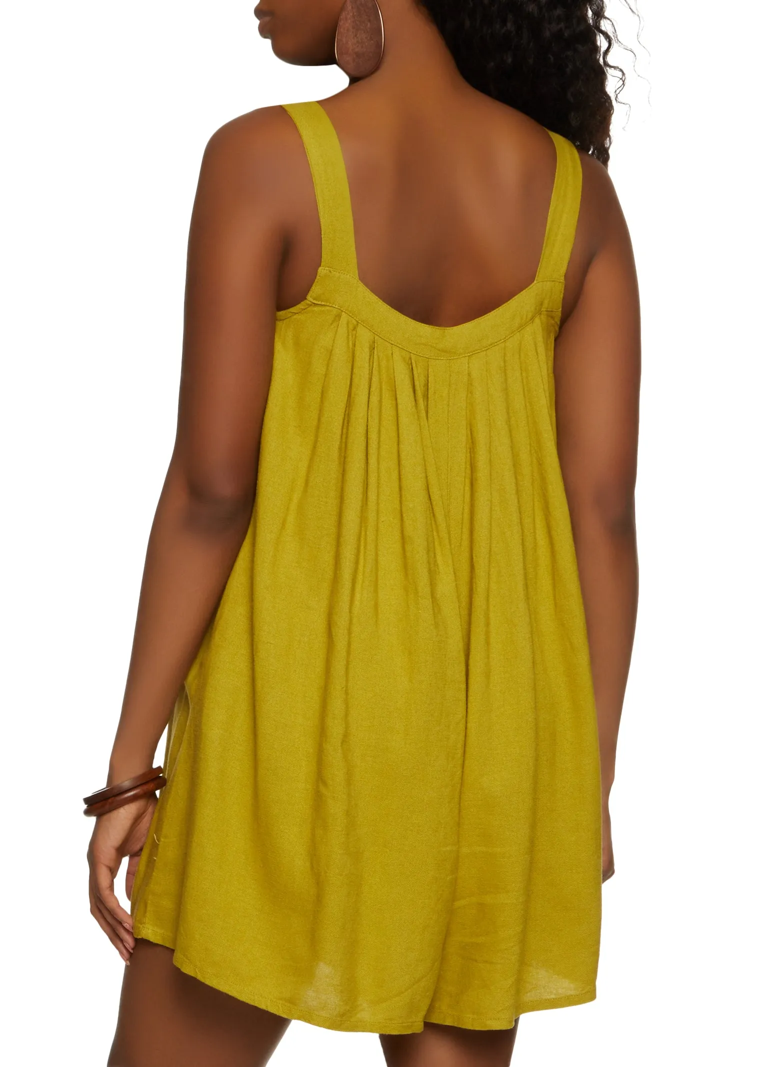 Linen Sleeveless Romper sold by Rainbow product image thumbnail 2