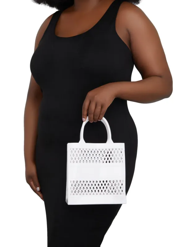 Jelly Cut Out Tote Bag sold by Rainbow