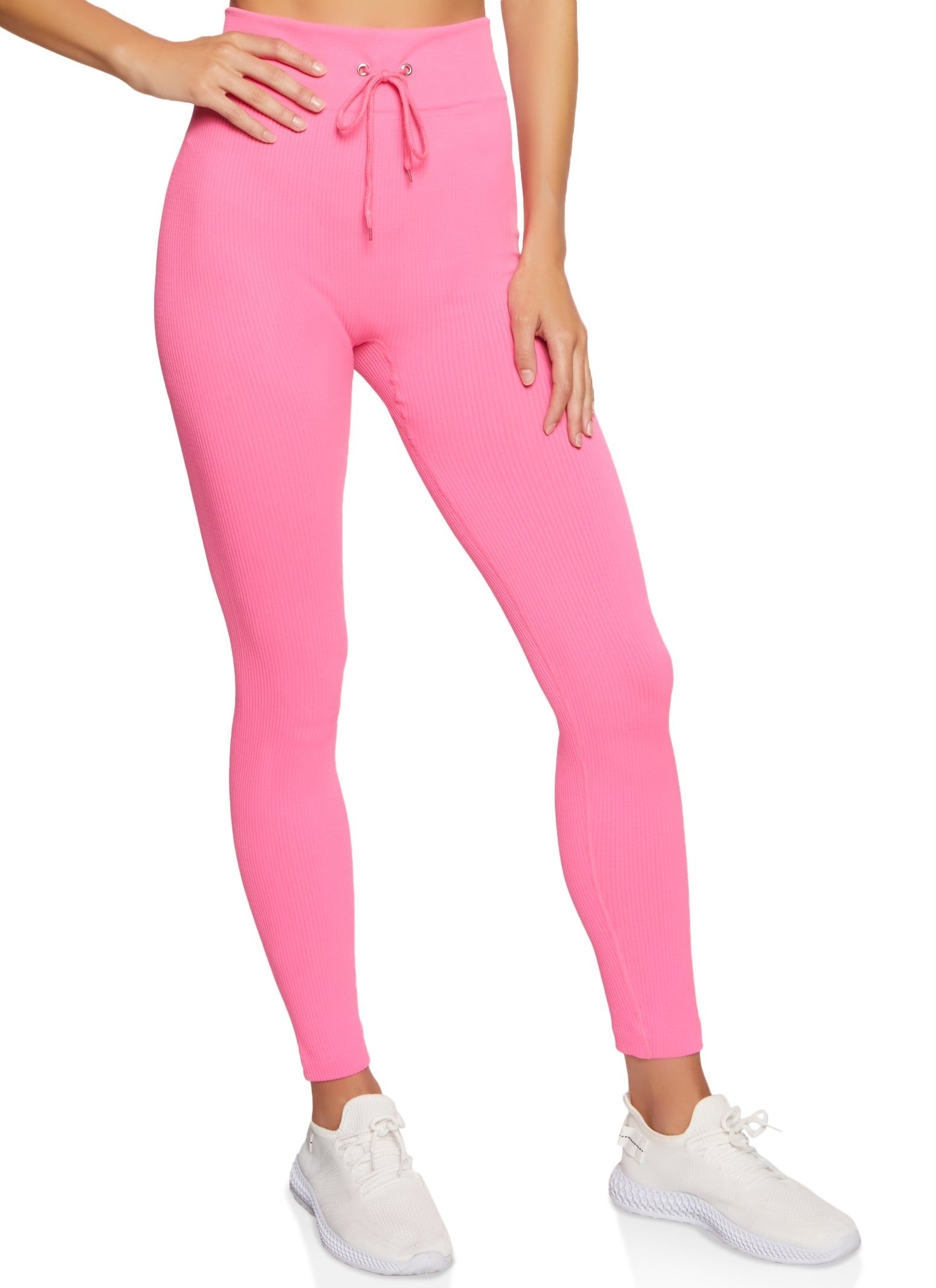 Seamless Compression Rib Leggings sold by Rainbow