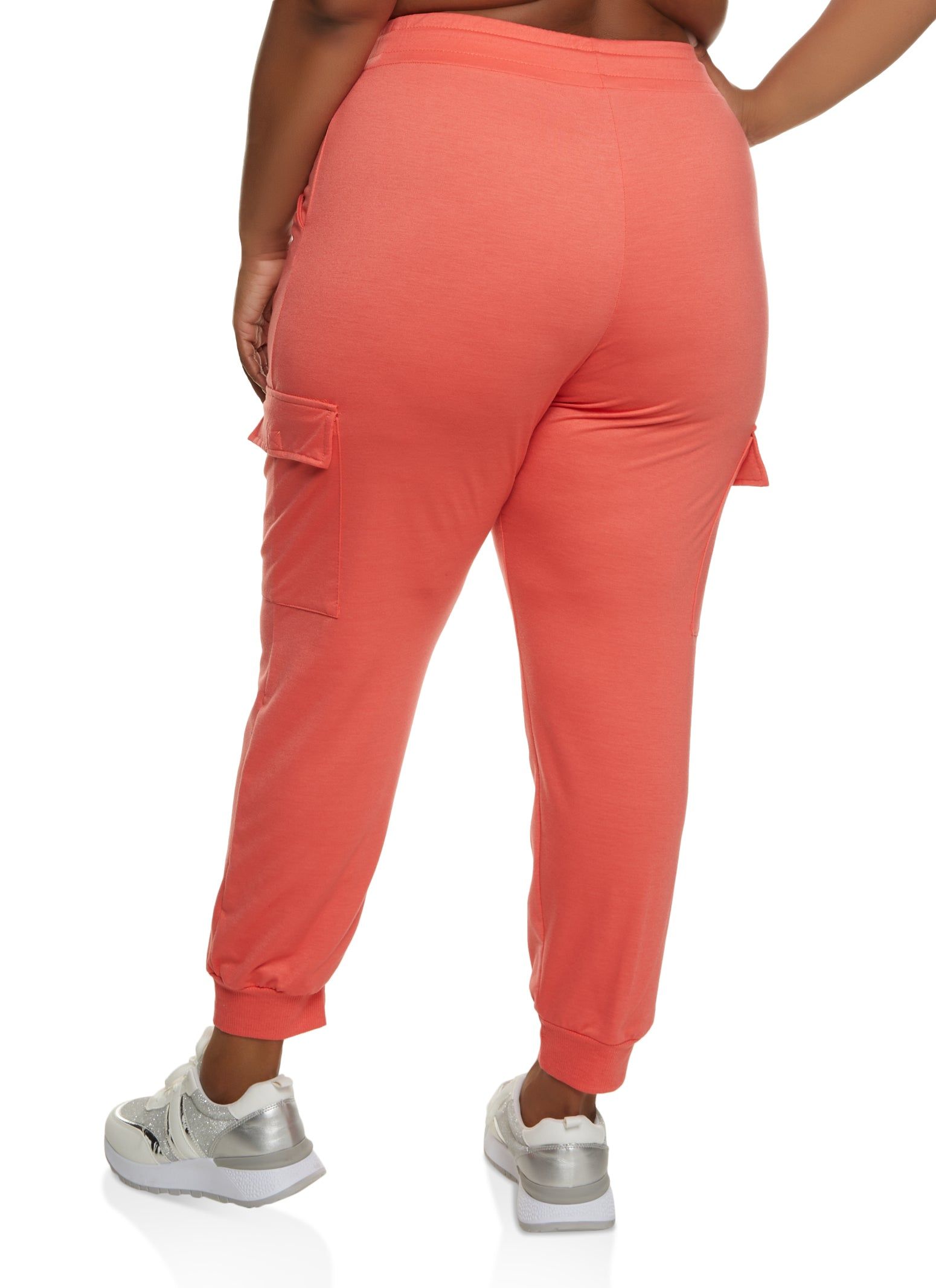 Plus Size French Terry High Waist Joggers sold by Rainbow product image thumbnail 2
