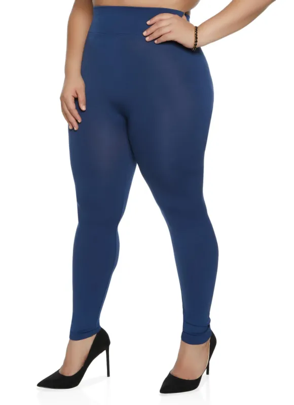 Plus Size Seamless Ultra High Rise Leggings sold by Rainbow