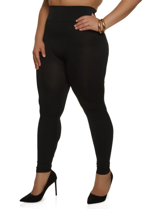 Plus Size Seamless Ultra High Rise Leggings sold by Rainbow