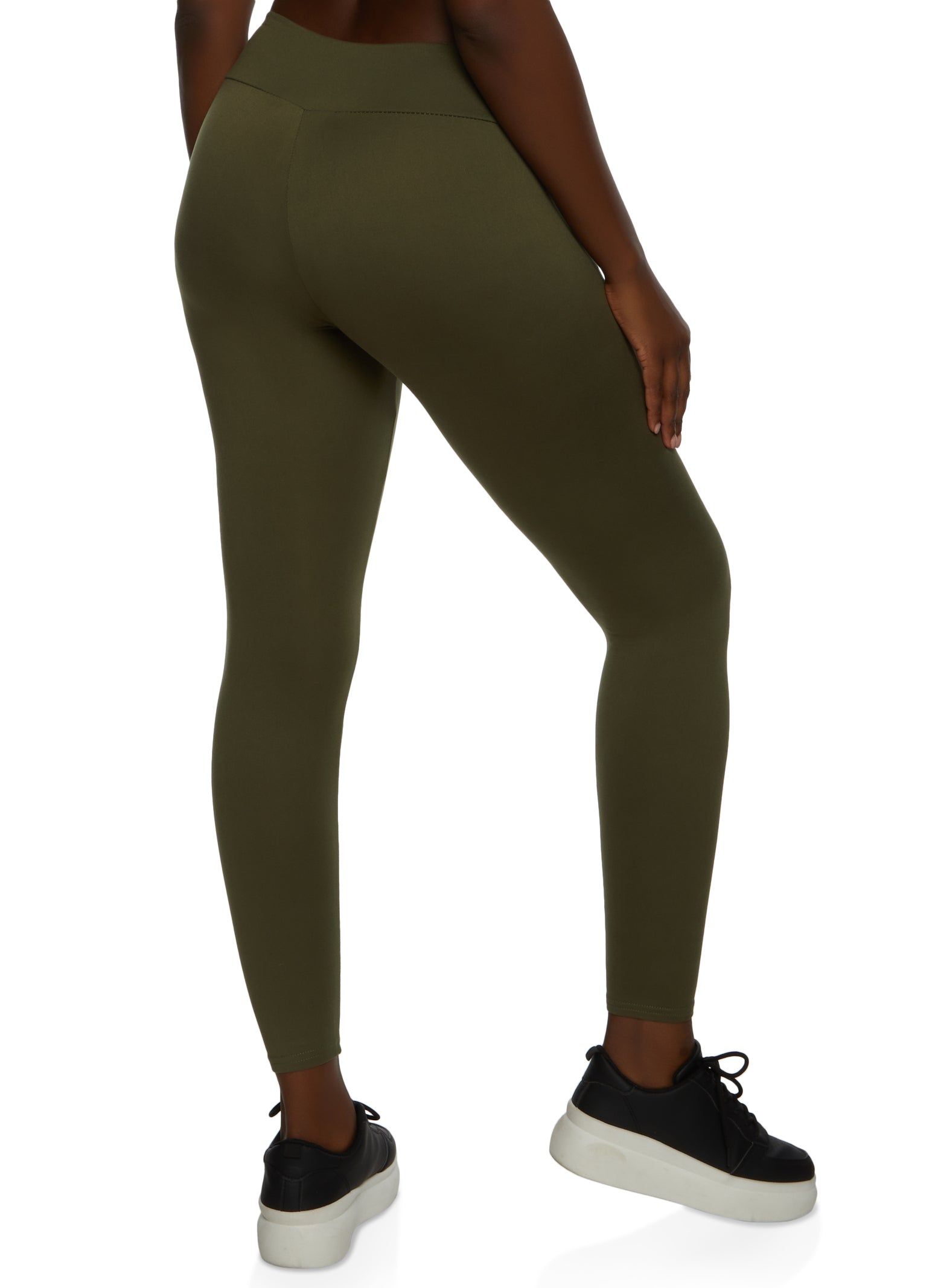 High Waist Brushed Knit Leggings sold by Rainbow product image thumbnail 2